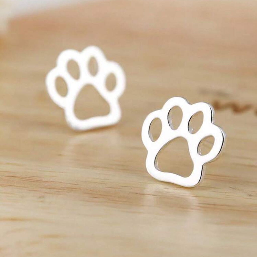 Cute Paw Print Earrings